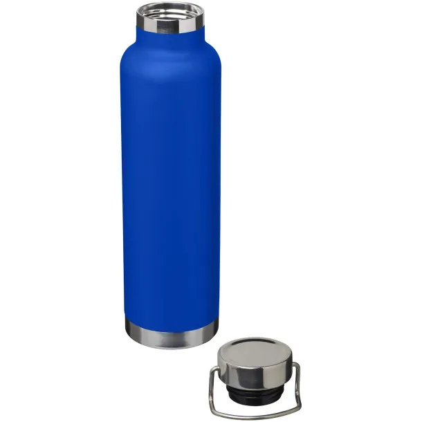 Thor 650 ml RCS recycled stainless steel copper vacuum insulated water bottle Royal blue