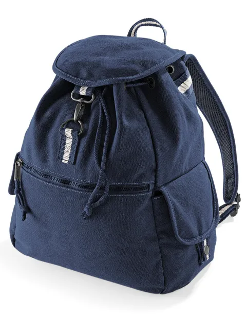  Vintage Canvas Backpack - Quadra