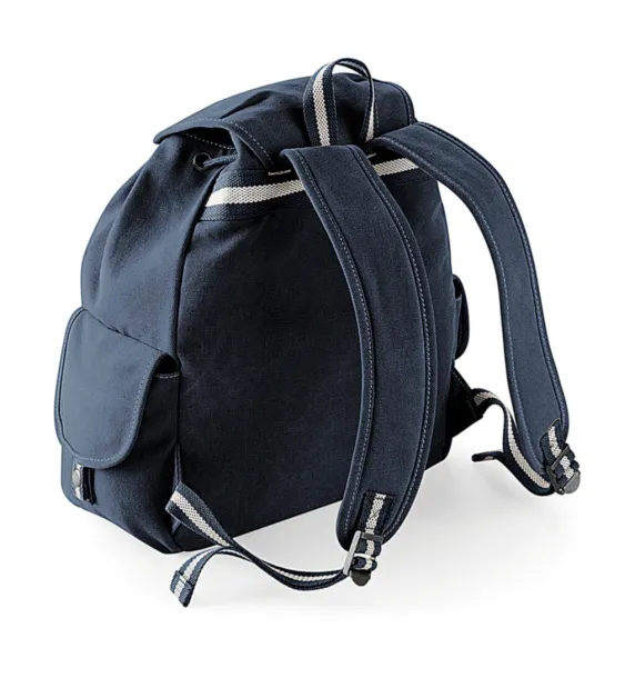  Vintage Canvas Backpack - Quadra