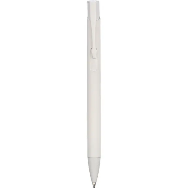  Recycled aluminium ball pen Bijela