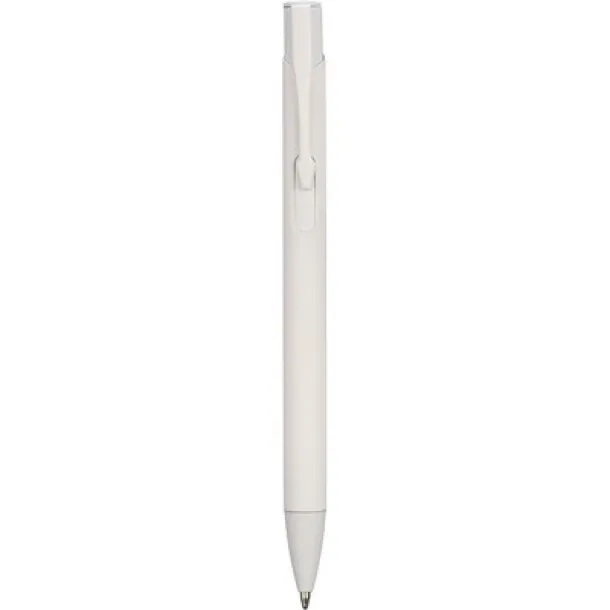  Recycled aluminium ball pen white