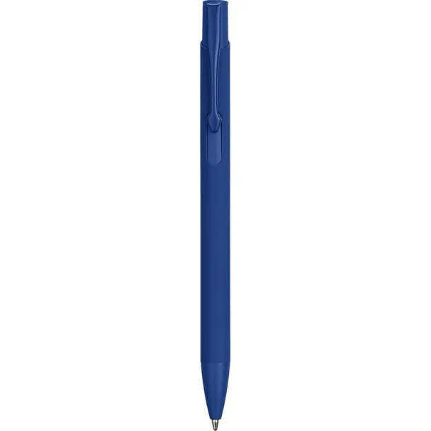  Recycled aluminium ball pen navy blue