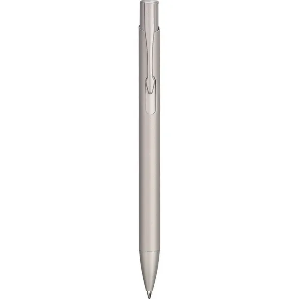  Recycled aluminium ball pen silver