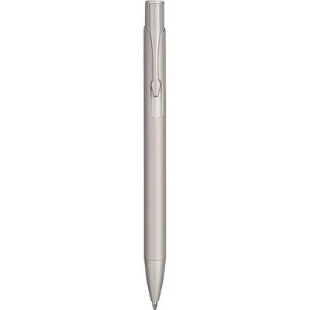  Recycled aluminium ball pen silver