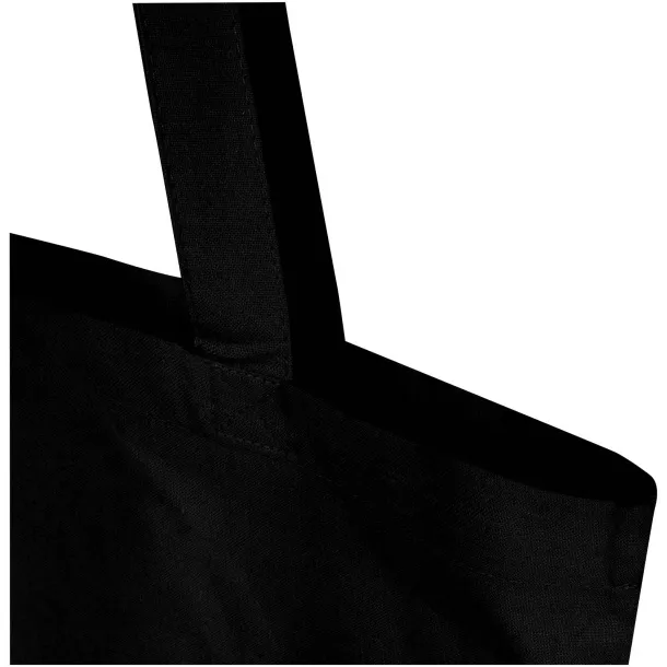 Madras Blend torba od GRS recikliranog pamuka, 140 g/m² Solid black