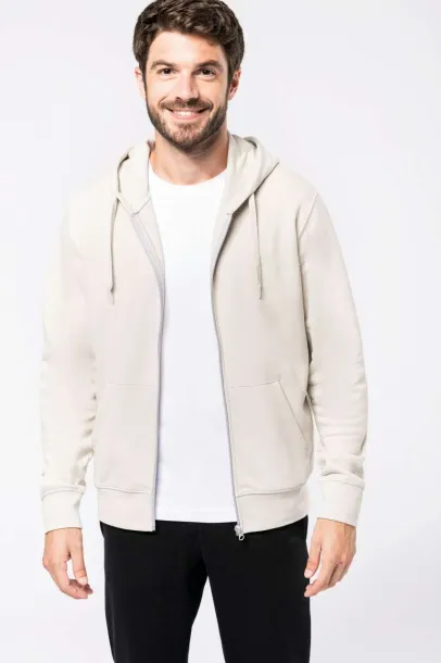  Muški eko hoodie s patentnim zatvaračem, 280 g/m2 - Kariban Crna