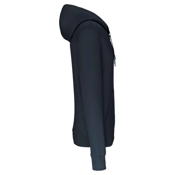  Muški eko hoodie s patentnim zatvaračem, 280 g/m2 - Kariban Mornarsko plava