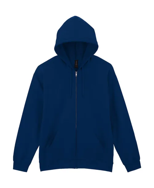 Softstyle majica s kapuljačom s patentnim zatvaračem, 285 g/m² - Gildan Mornarsko plava