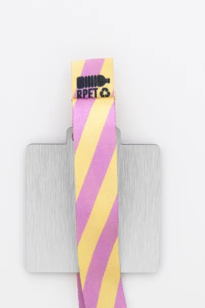 Subdal Shine Square personalizirana medalja Bijela
