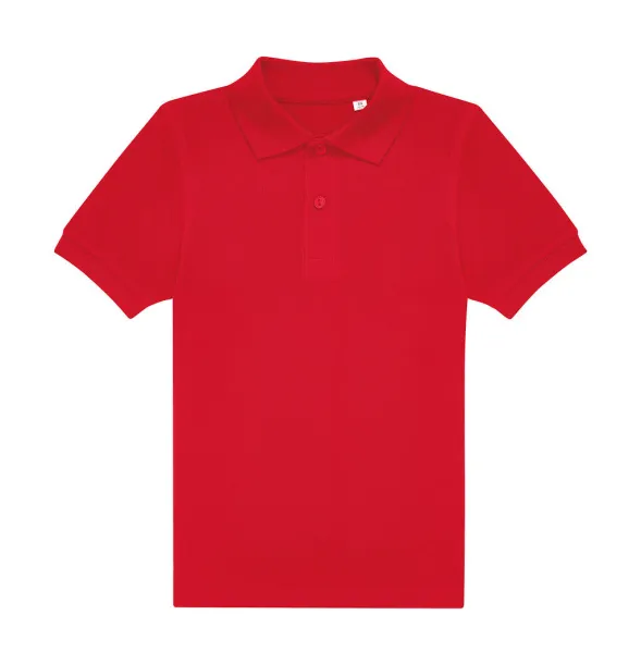  MY POLO 180 /dječji model, 180 g/m² - B&C Crvena