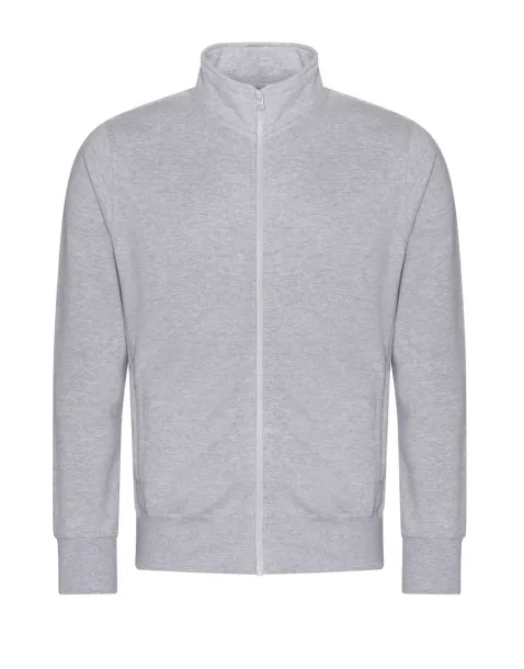 CAMPUS CAMPUS FULL ZIP SWEAT - Just Hoods Heather Grey