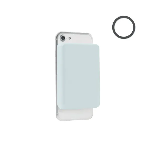 DOUBLETIC Magnetic wireless charger 15W baby blue