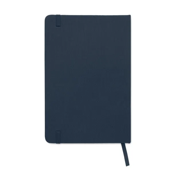 NOTE RPET A5 notebook 600D RPET cover French Navy