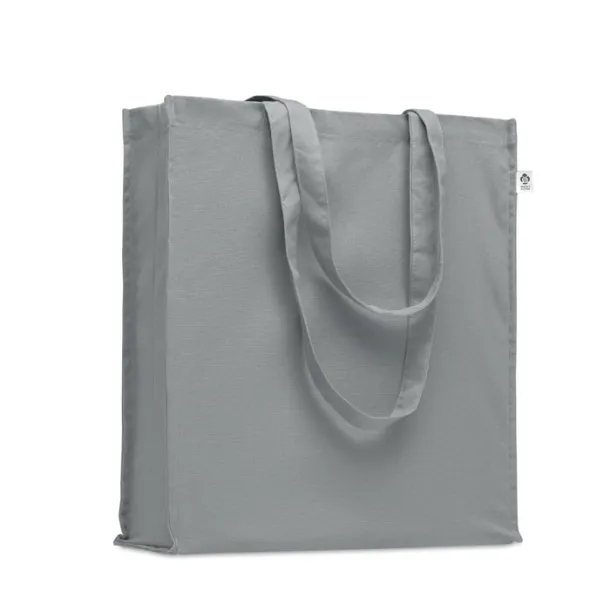BENTE COLOUR Torba za kupovinu od organskog pamuka 220 gr/m² Siva