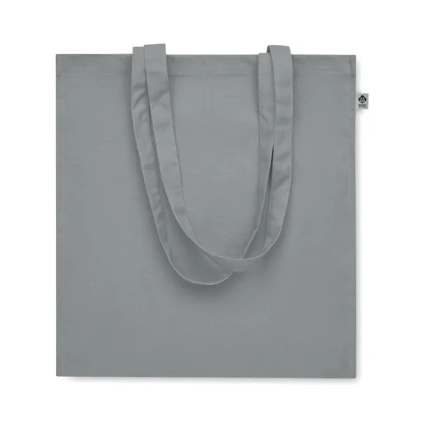 BENTE COLOUR Torba za kupovinu od organskog pamuka 220 gr/m² Siva