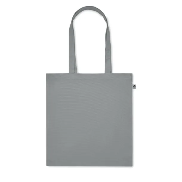 BENTE COLOUR Torba za kupovinu od organskog pamuka 220 gr/m² Siva