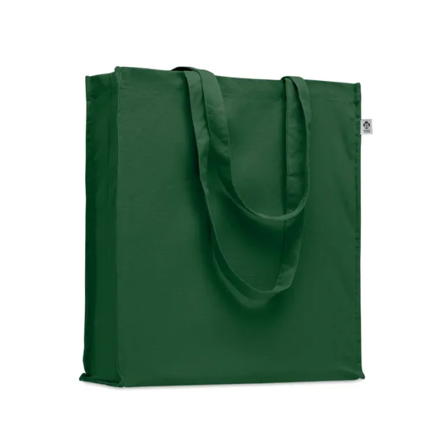 BENTE COLOUR Torba za kupovinu od organskog pamuka 220 gr/m² Dark green