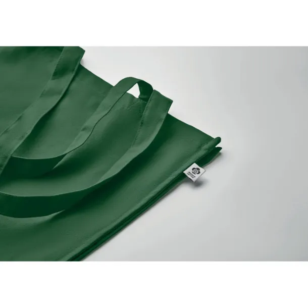 BENTE COLOUR Torba za kupovinu od organskog pamuka 220 gr/m² Dark green