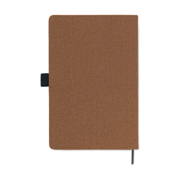 CINCO A5 PU notes s prednjim dežpom Smeđa