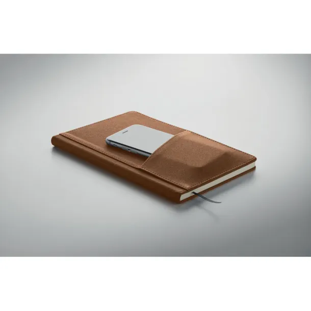 CINCO A5 notebook PU front pocket Brown