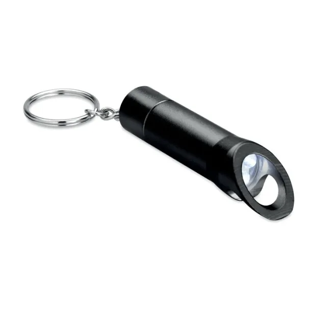 LITOP Metal torch key ring Black