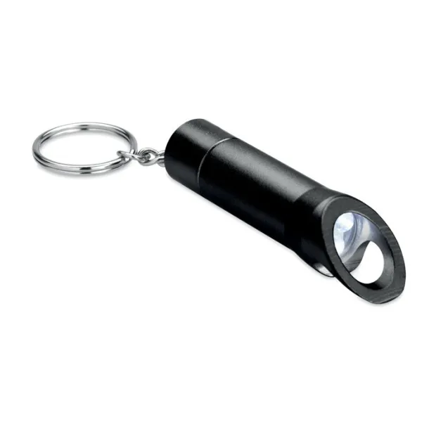 LITOP Metal torch key ring Black