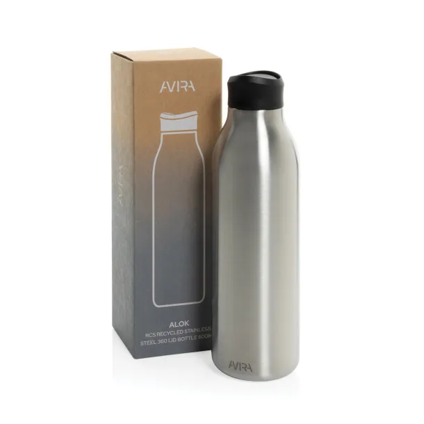  Avira Alok RCS Re-steel 360 boca za vodu, 600 ml - Avira Srebrna