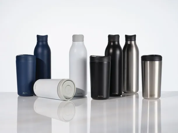  Avira Alok RCS re-steel 360 waterbottle 600ML - Avira Silver