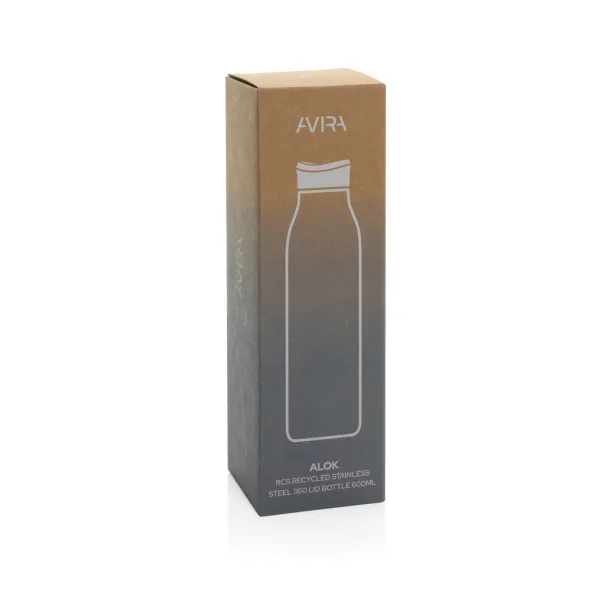  Avira Alok RCS re-steel 360 waterbottle 600ML - Avira Silver