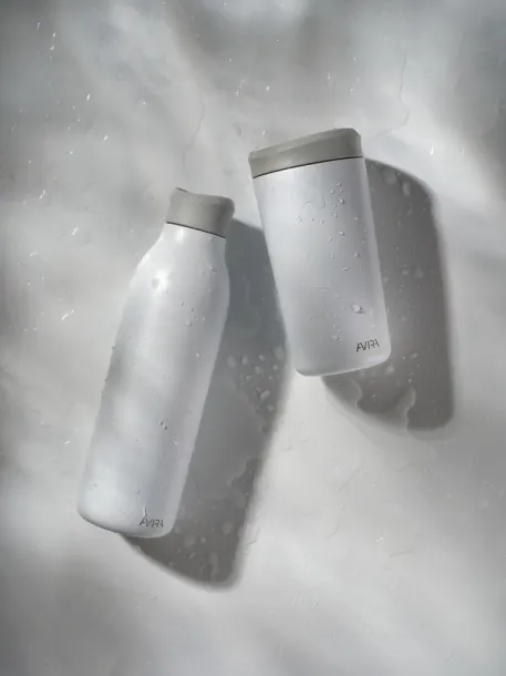 Avira Alok RCS re-steel 360 waterbottle 600ML - Avira White