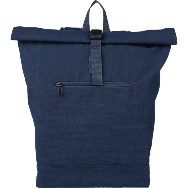  Rolltop backpack blue