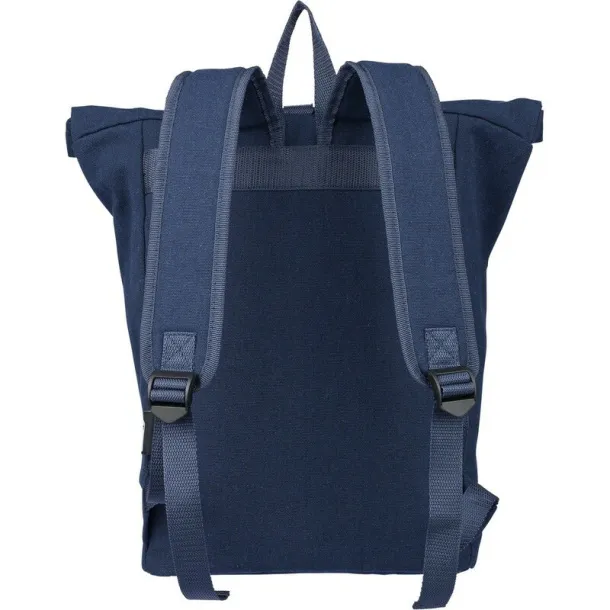  Rolltop backpack blue