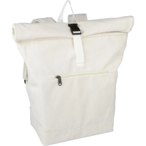  rolltop 15" ruksak beige