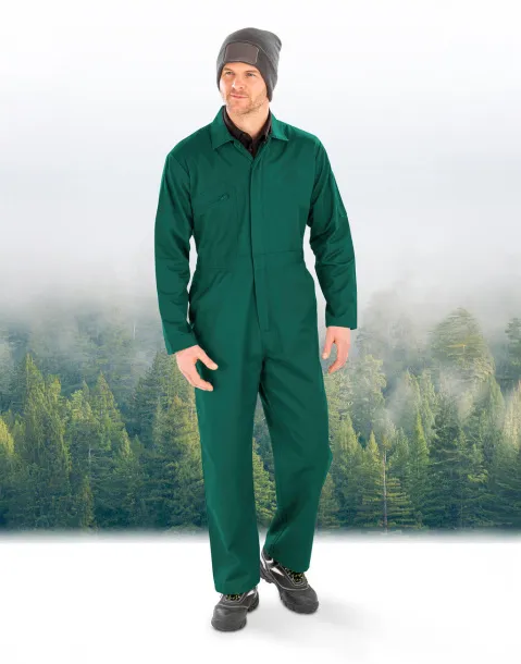  Recycled Action Overall with Zip Front - Result Recycled
