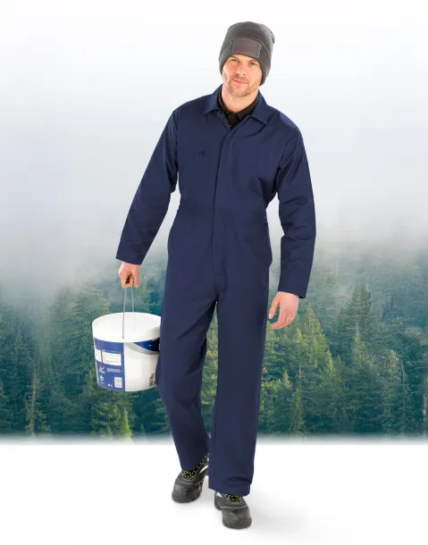  Recycled Action Overall with Zip Front - Result Recycled