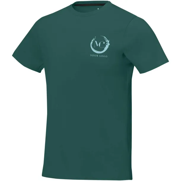 Nanaimo short sleeve men's t-shirt - Elevate Life Forest Green2