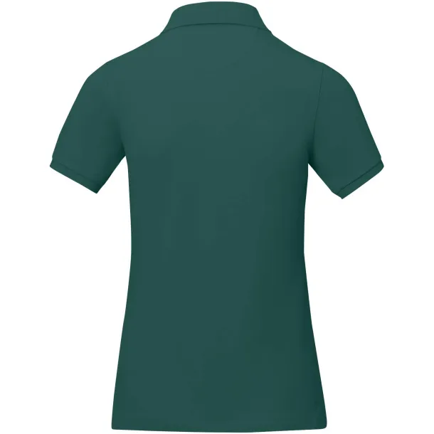 Calgary short sleeve women's polo - Elevate Life Šumski zelena