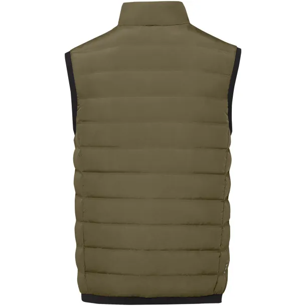 Caltha men's insulated down bodywarmer - Elevate Life Forest Green2