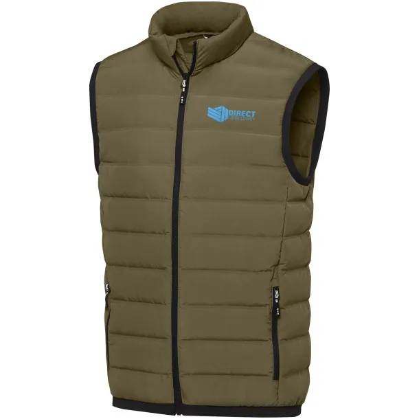 Caltha men's insulated down bodywarmer - Elevate Life Forest Green2