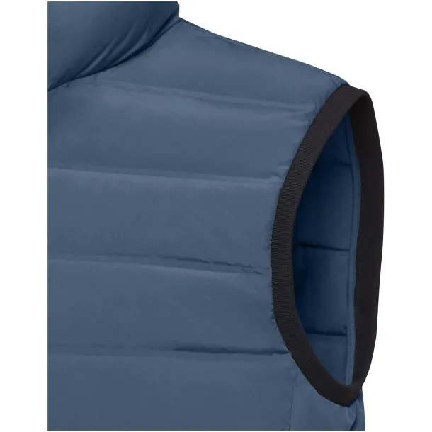 Caltha men's insulated down bodywarmer - Elevate Life Hale Blue