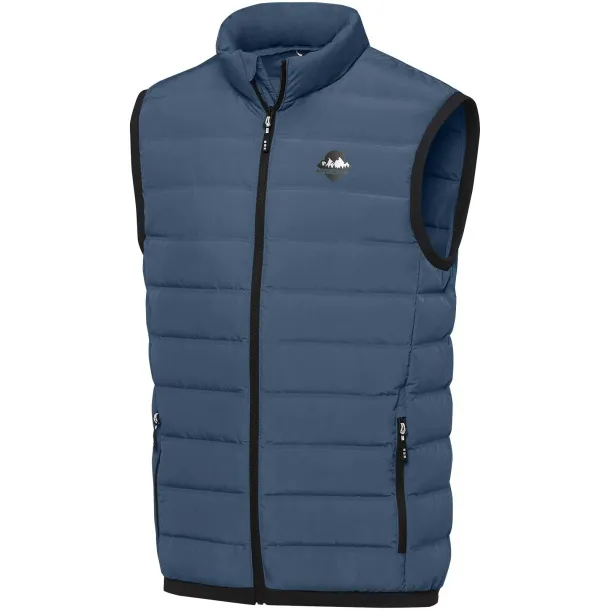 Caltha men's insulated down bodywarmer - Elevate Life Hale Blue