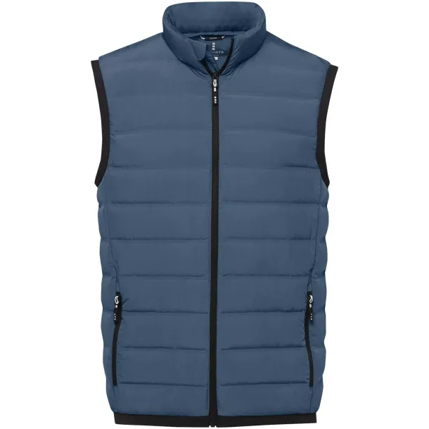 Caltha men's insulated down bodywarmer - Elevate Life Hale Blue