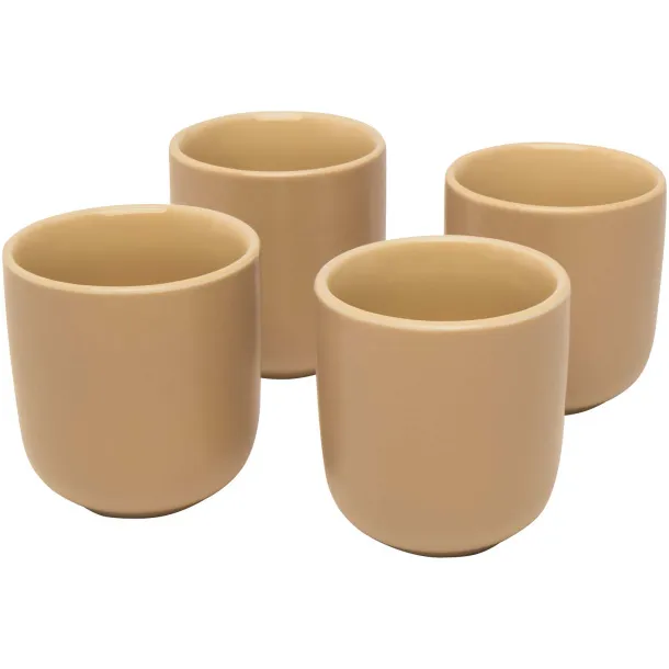 Male 4-piece 90 ml espresso cup - Seasons Oatmeal
