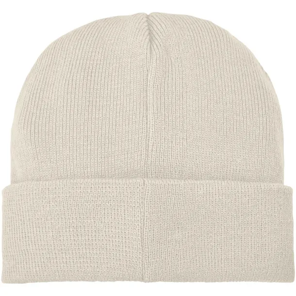 Boreas beanie with patch - Elevate Essentials Sandstone