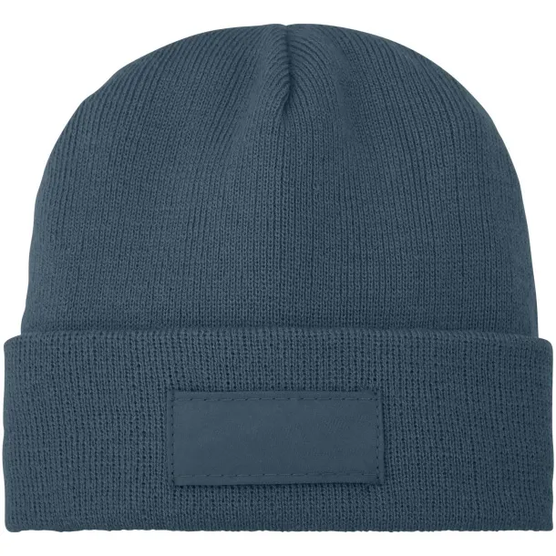 Boreas beanie with patch - Elevate Essentials Hale Blue