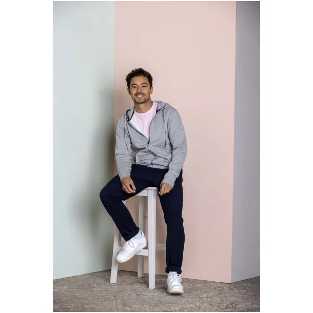 Arora hooded full zip sweater - Elevate Life Hale Blue