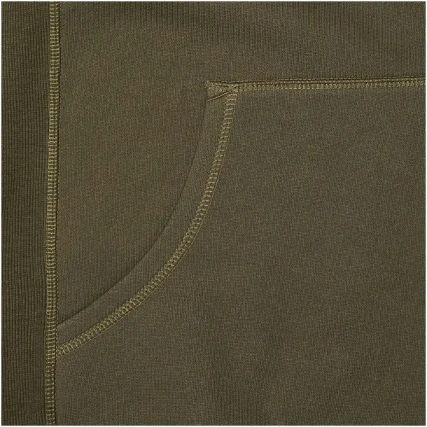Arora hooded full zip sweater - Elevate Life Forest Green2