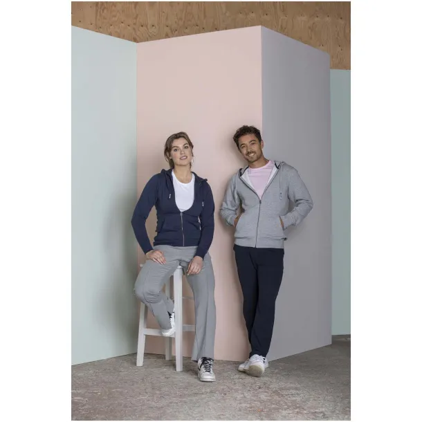 Arora hooded full zip sweater - Elevate Life Šumski zelena