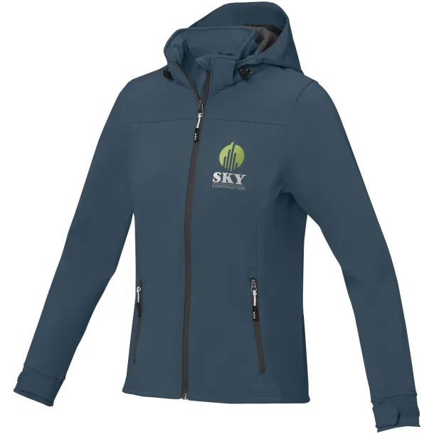 Langley softshell ladies jacket - Elevate Life Hale Blue
