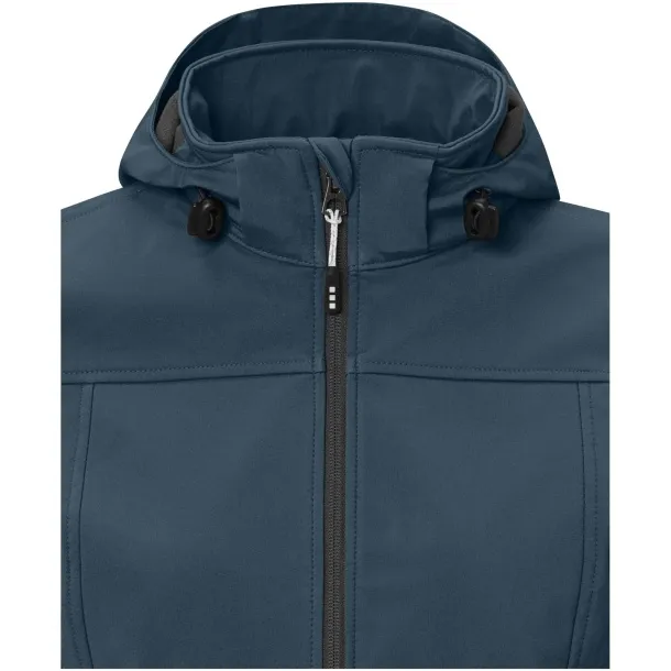 Langley softshell ladies jacket - Elevate Life Hale Blue
